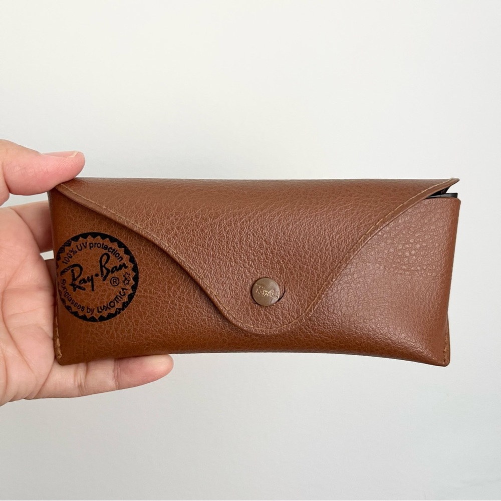 Rayban Sunglasses Case Brown Empty